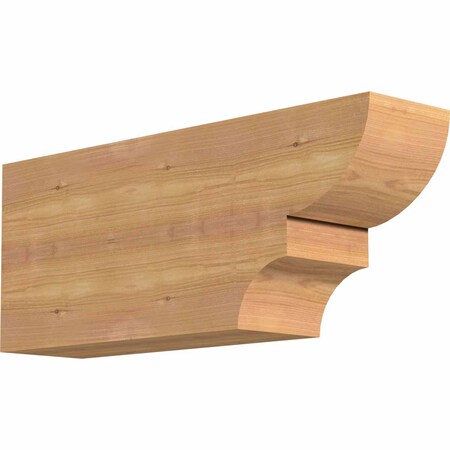 Ekena Millwork Ridgewood Smooth Rafter Tail, Western Red Cedar, 5 1/2"W x 10"H x 24"L RFT06X10X24RID00SWR